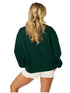 BALLOON SLEEVE GAME PULLOVER